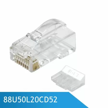 For 0.95-1.05mm Insulated Conductor - Cat 6A unshielded modular plugs